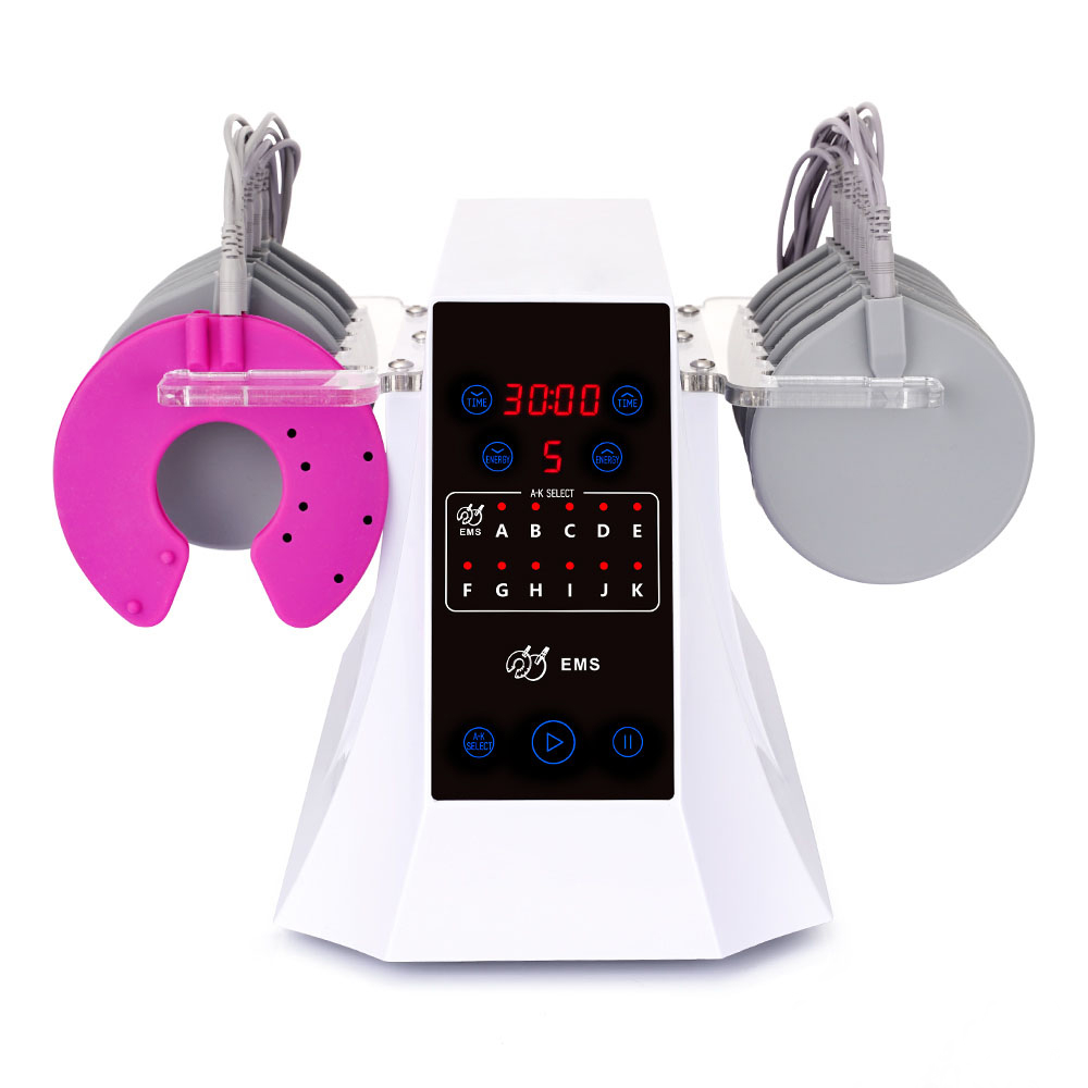 Microcurrent Face Body Shaper Tighten Slim Electrode Breast Stimulation Machine
